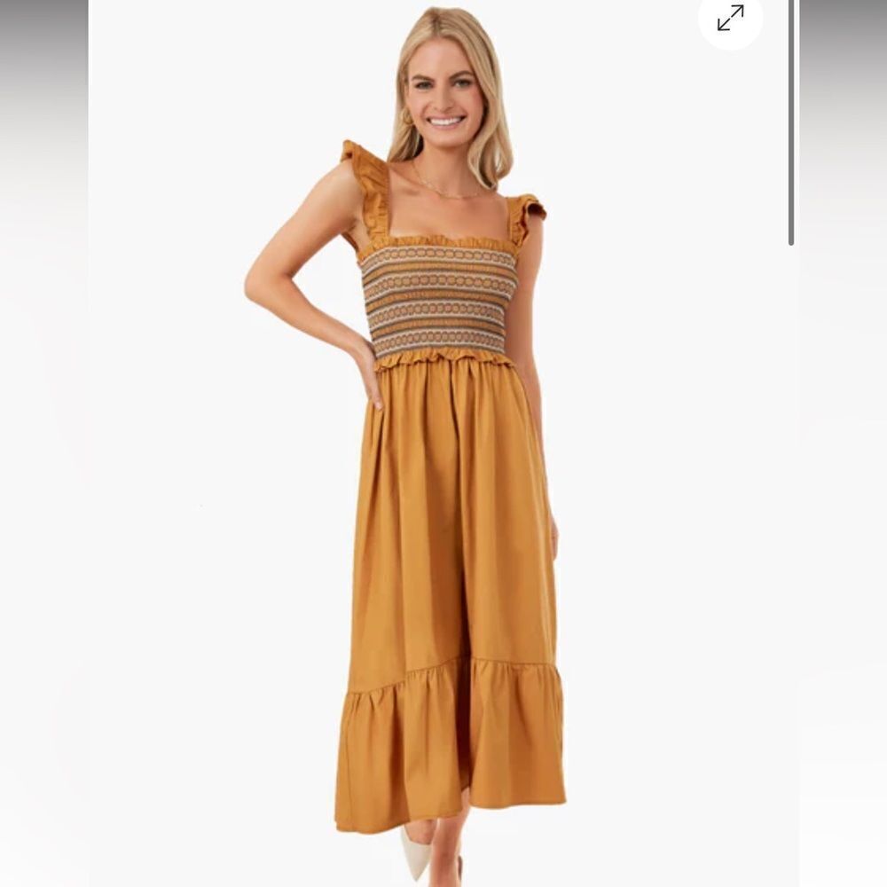 En Saison Marigold Penelope Midi Dress